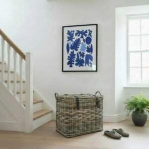 Large Handmade Rattan Chest
