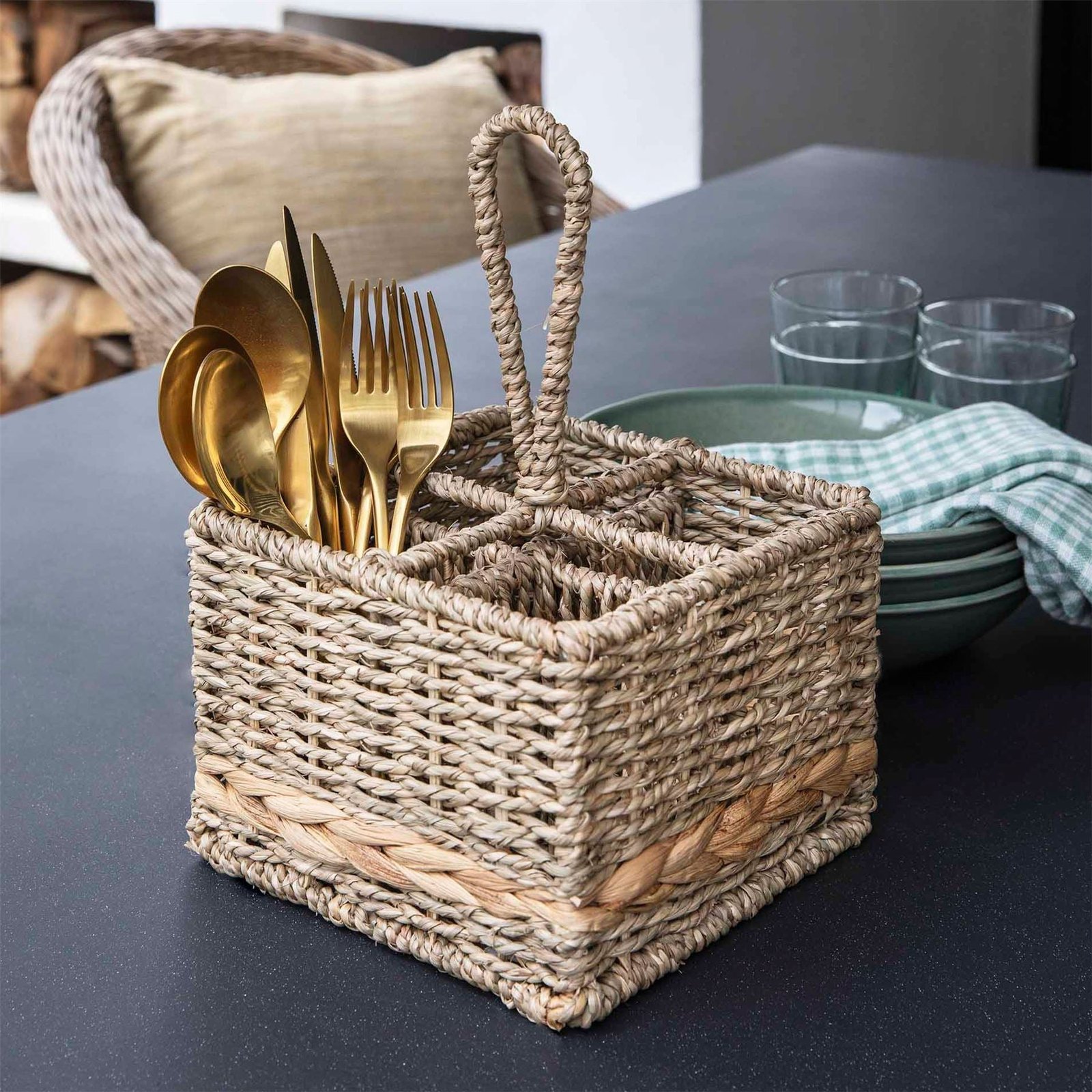 37fd40da-9fac-4c68-8ea3-bfba138d60a0.jpg Woven Cutlery Organiser - Bayford