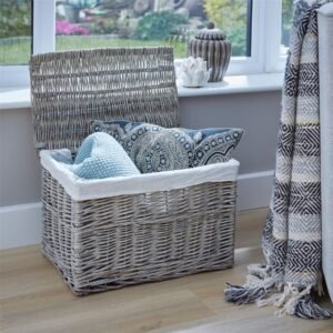 Lidded Willow Chest - Medium