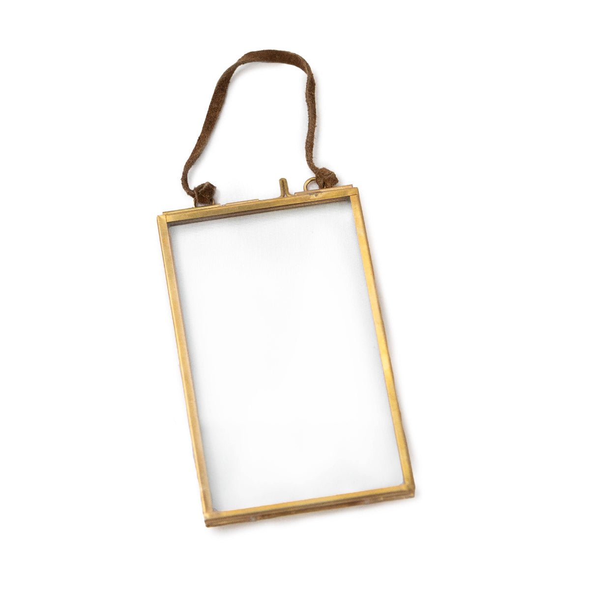 49f575da39e7d87814a4e1501d59f292a676ca678e52d1c3211bf8b42ecc8e92.jpg Brass + Glass Small Floating Frames - Image 3