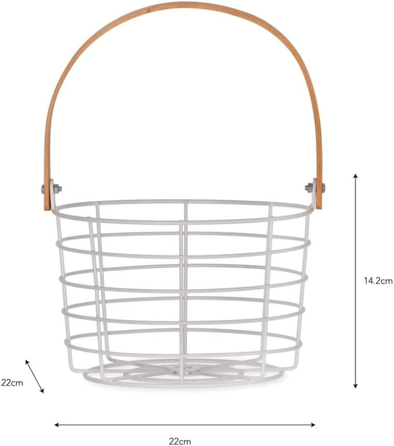 555.jpg Wirework Storage Basket - Portland - Image 3