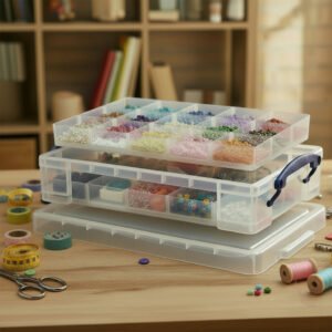 Hobby Storage Box - 4 Ltr Really Useful Box with Trays