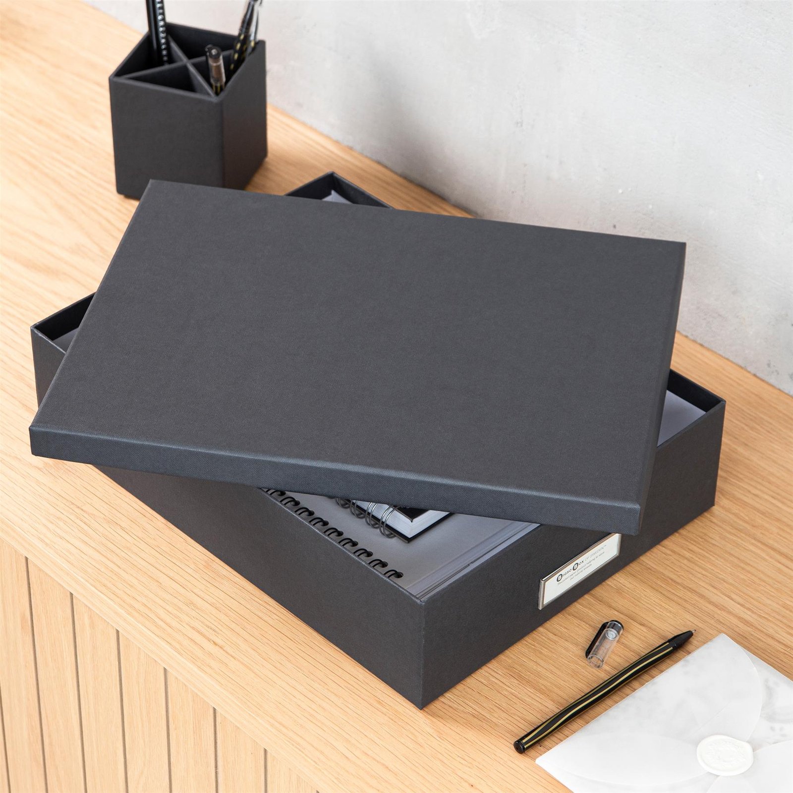 5c97188c-634e-43e3-9a57-23a3df899b43.jpg A4 Document Storage Box - Oskar - Image 2