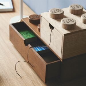 Giant LEGO Brick Wooden Desktop Drawer - Medium