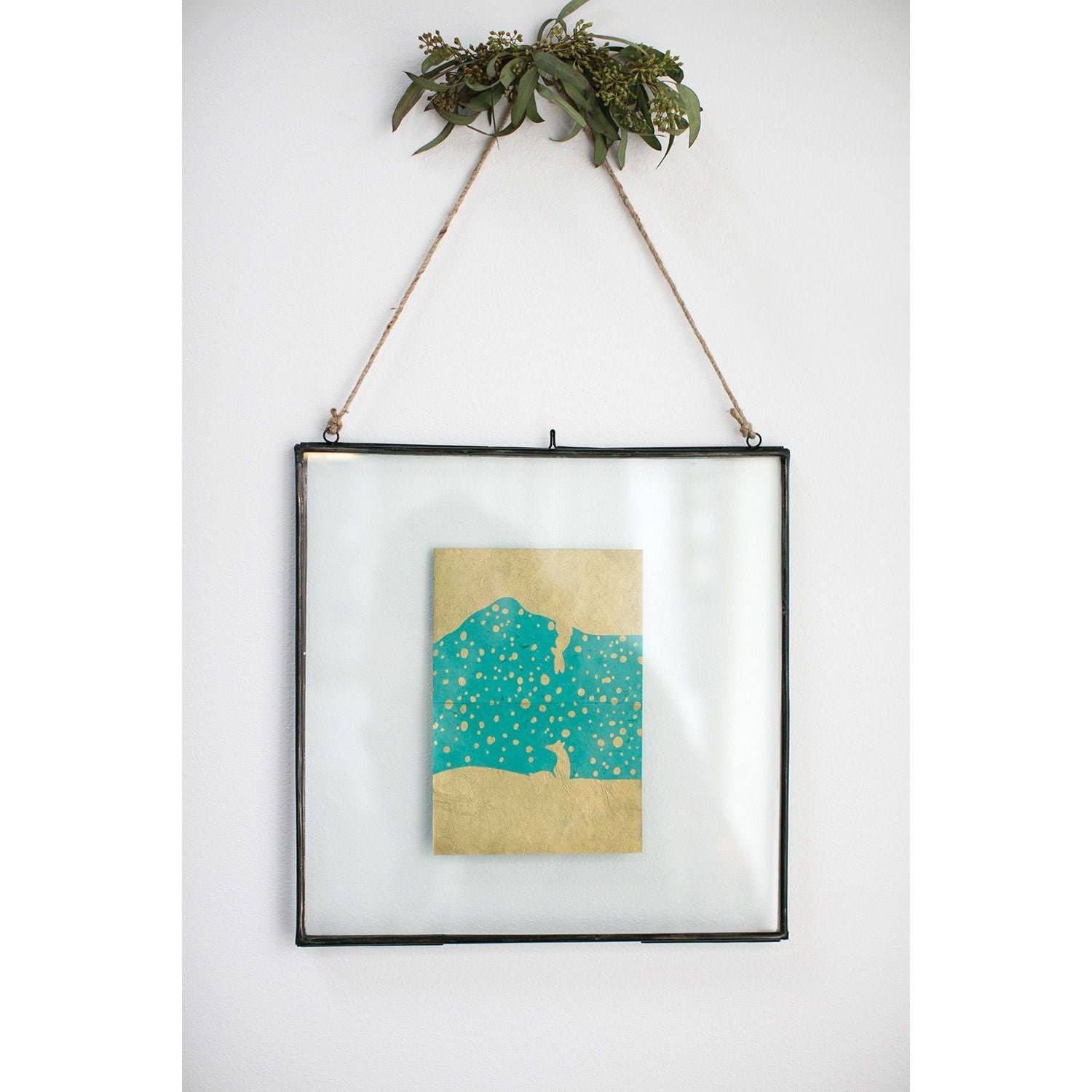 71622-00_3.jpg Glass and Metal Floating Frames - Image 6