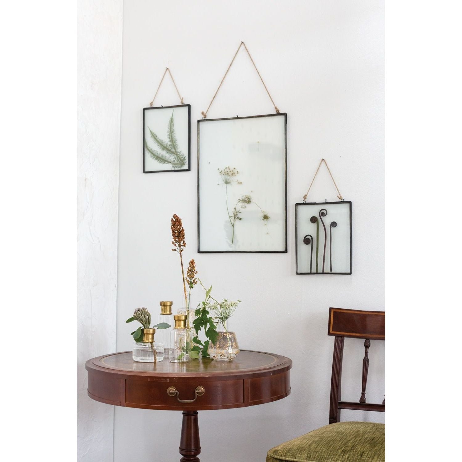 71623-00_2.jpg Glass and Metal Floating Frames - Image 7
