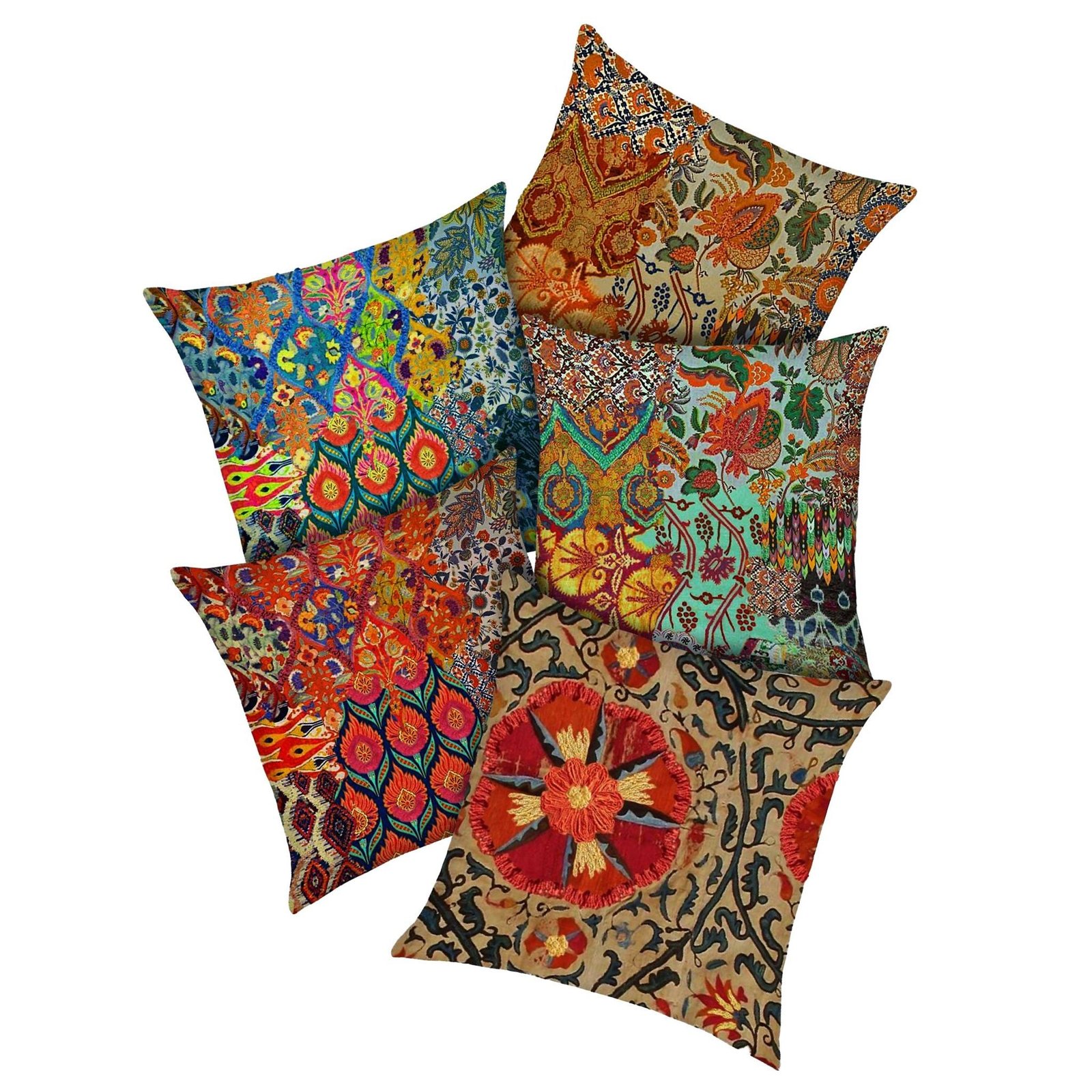 810012744560_3_1024x1024_2x_fa4b7964-4e60-43e7-9e64-7830c28c06e8.jpg Kelly Floral 20x20 Embroidered Throw Pillow - Image 2