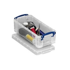 Cotton And Scissors Craft Storage Box - 0.9 Litre