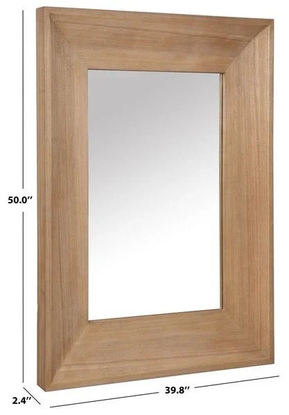 CMI4006A-DIM.jpg Ingall Natural Wood Mirror - Image 3