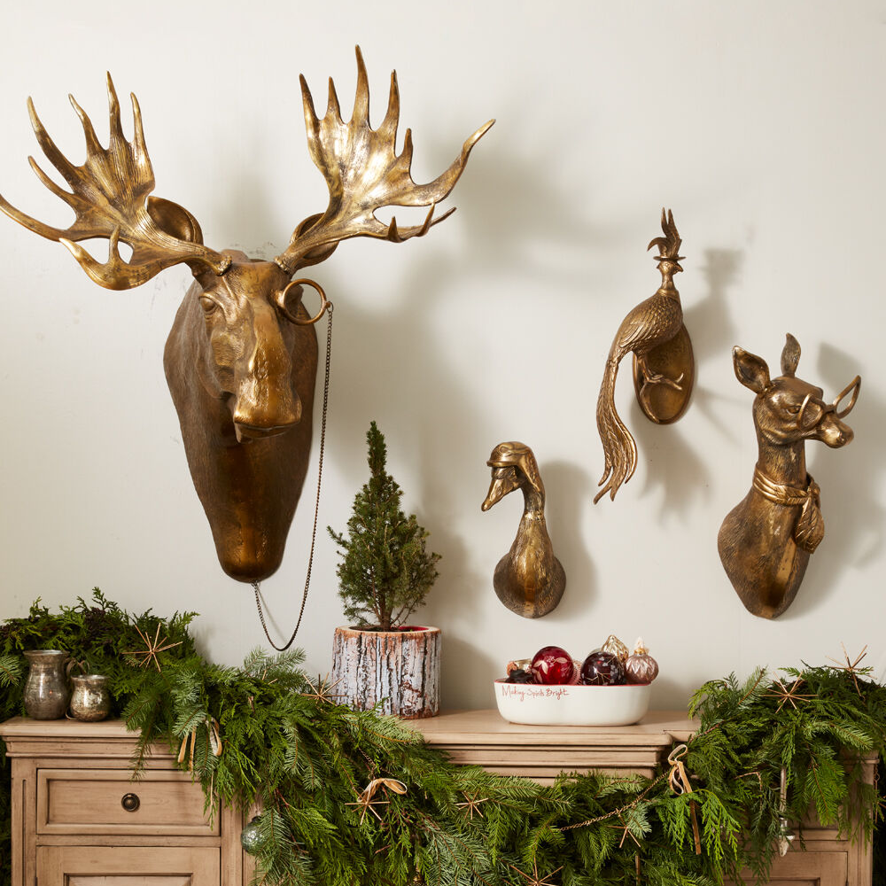 E_EWallMounts_2.png Eugene the Moose Wall Mount - Whimsical Oversized Wall Decor - Image 3