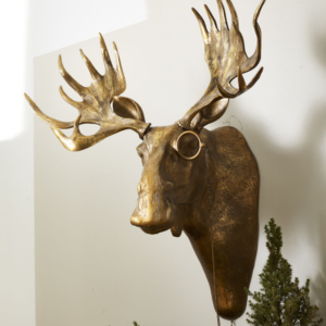 Eugene the Moose Wall Mount - Whimsical Oversized Wall Decor