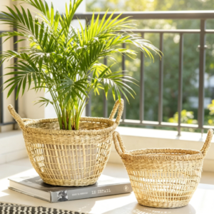 open weave basket