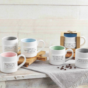 Mom and Dad Sentiment Mugs