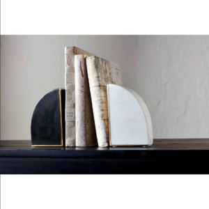 Black or White Marble Bookend