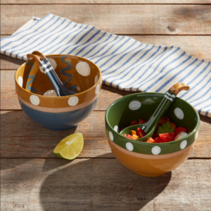 Dot Salsa Bowl Set