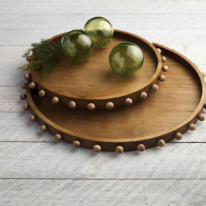 Dark Green Recycled Glass Decor Ball