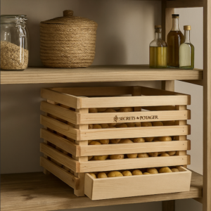 Wooden Potato Crate