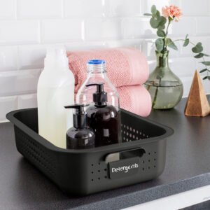 Dark Grey Smartstore Basket - Shallow