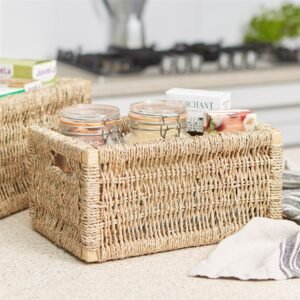 Storage & Organization Seagrass Basket - Small
