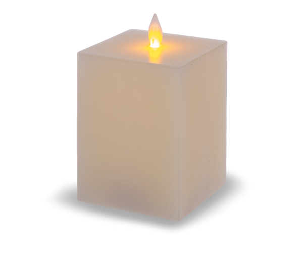 ardp1438.png Luxury Lite Square Ivory LED Wax Pillar Candles - Image 6