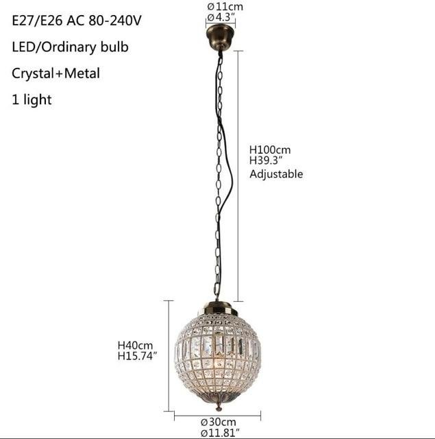 avenila-retro-vintage-royal-empire-ball-style-led-crystal-modern-chandelier-lamp-822387.jpg Avenila Retro Vintage Royal Empire Ball Style LED Crystal Modern Chandelier Lamp - Image 4
