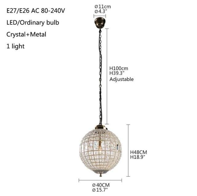 avenila-retro-vintage-royal-empire-ball-style-led-crystal-modern-chandelier-lamp-877330.jpg Avenila Retro Vintage Royal Empire Ball Style LED Crystal Modern Chandelier Lamp - Image 3