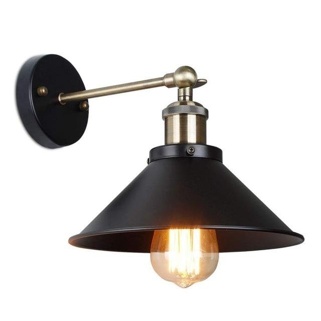 black-and-white-vintage-wall-lamp-indoor-lighting-knob-switch-621426.jpg Black and White Vintage Wall Sconce Lamp Indoor Lighting Knob Switch - Image 4