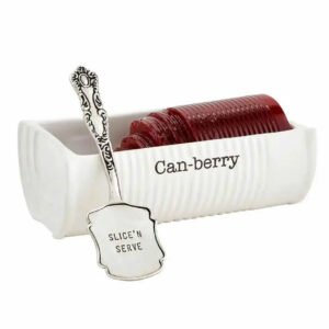 Cranberry Dish Set