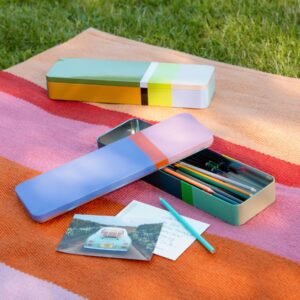 Storage & Organization Rectangular Metal Storage Tin
