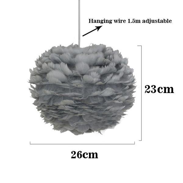 feather-pendant-lights-hanglamp-pendant-lamp-nordic-design-lustre-vintage-loft-decor-dining-room-kitchen-home-light-fixtures-led-187587.jpg Feather Pendant Lights Hanglamp Pendant Lamp Nordic Design Lustre Vintage Loft Decor Dining Room Kitchen Home Light Fixtures LED - Image 4