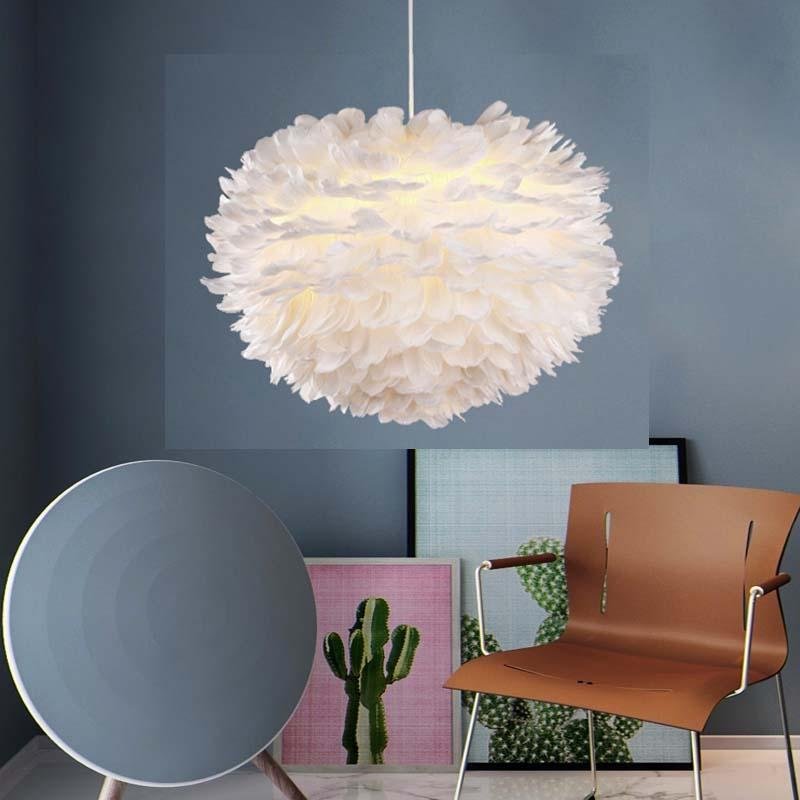 feather-pendant-lights-hanglamp-pendant-lamp-nordic-design-lustre-vintage-loft-decor-dining-room-kitchen-home-light-fixtures-led-283316.jpg Feather Pendant Lights Hanglamp Pendant Lamp Nordic Design Lustre Vintage Loft Decor Dining Room Kitchen Home Light Fixtures LED - Image 3