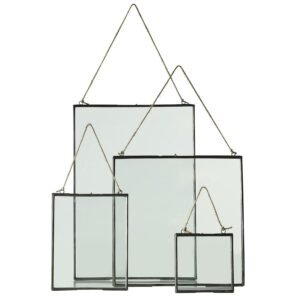 Glass and Metal Floating Frames