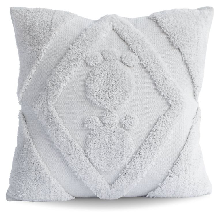 large_1_1607009986.jpg Paw Prints On My Heart Tufted Pillow Cover - Image 3