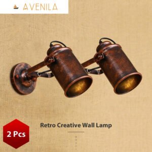 Lighting Steam Punk Vintage Wall Sconce Retro Sconce Lights