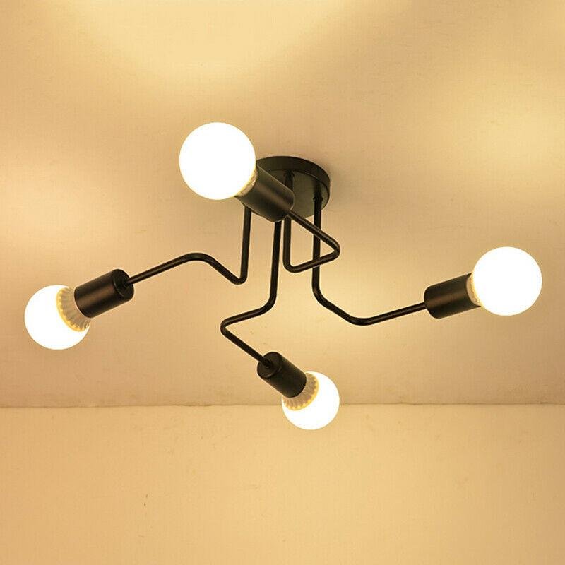 retro-23-12-to-47-14-wide-metal-wire-branching-pendant-ceiling-lights-169200.jpg Retro 23 1/2" to 47 1/4" Wide Metal Wire Branching Pendant Ceiling Lights - Image 3