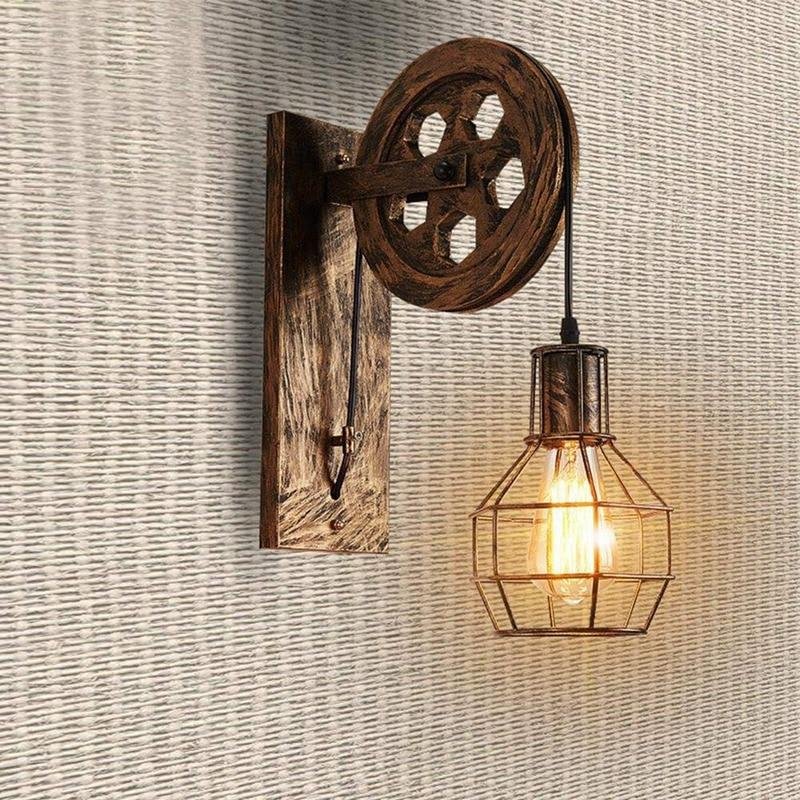rustic-vintage-retro-industrial-wall-light-145298.jpg Rustic Vintage Retro Industrial Wall Sconce Light - Image 3