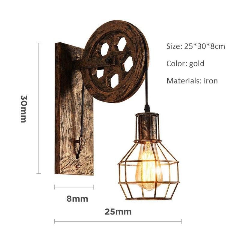 rustic-vintage-retro-industrial-wall-light-172871.jpg Rustic Vintage Retro Industrial Wall Sconce Light - Image 2